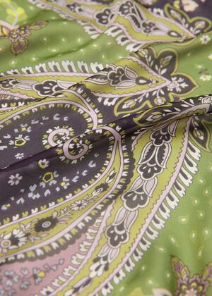 Paisley print scarf