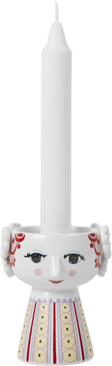 Eva Lysestage H9. 5 cm lavendel