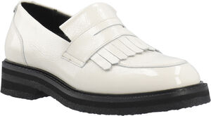 CASBETTY Loafer W. Fringes Patent Leather