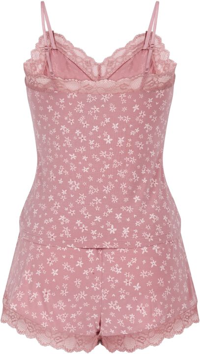 PJ CAMI LACE JERSEY DAISY