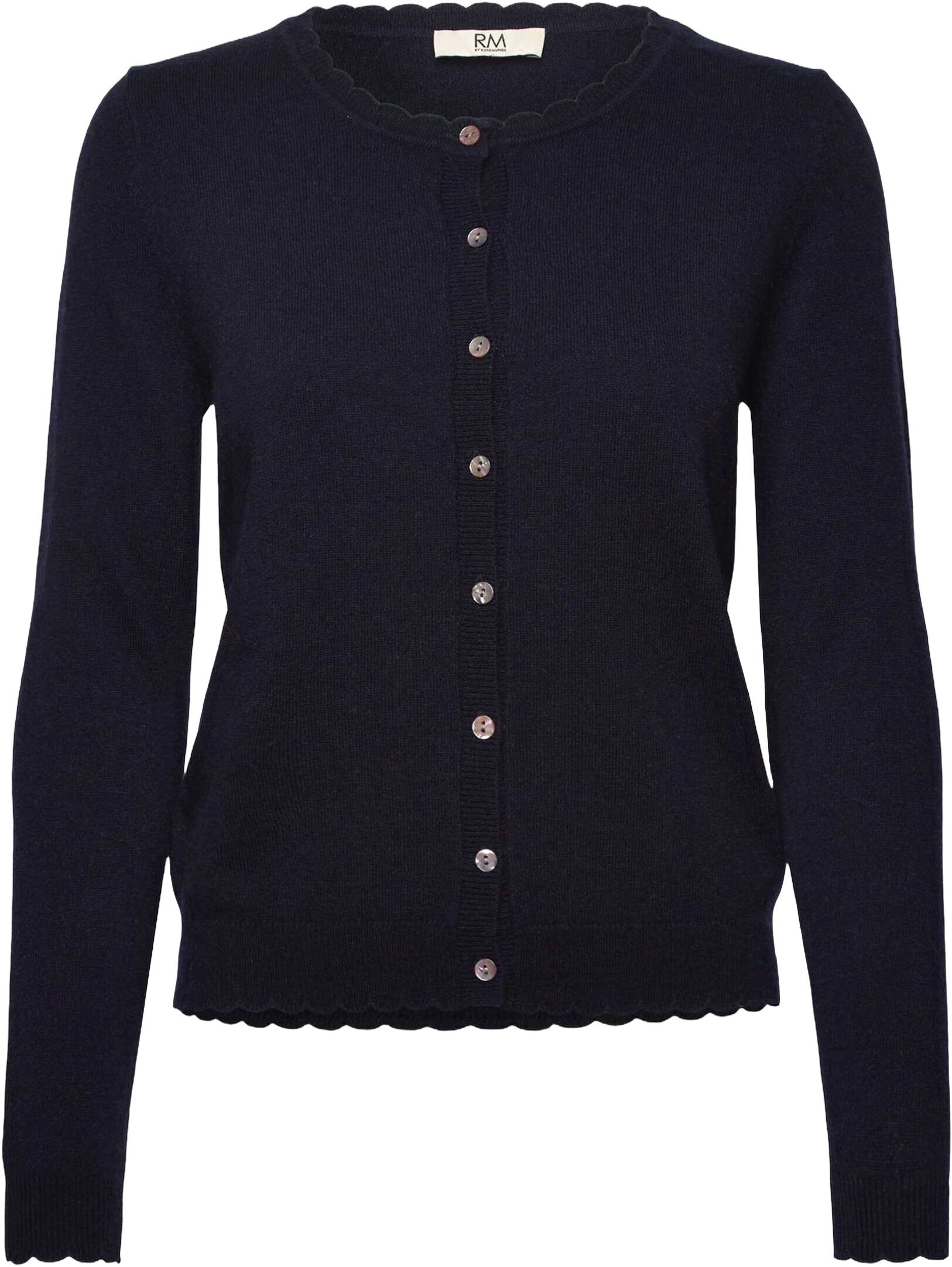 RMWSofia Wool LS Scallop Edge Short Cardigan