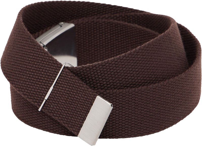 Katakana Clip Belt-French Roast