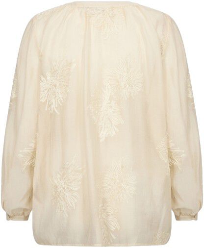 Curvy WA-SILICIA 1 Bluse Creme