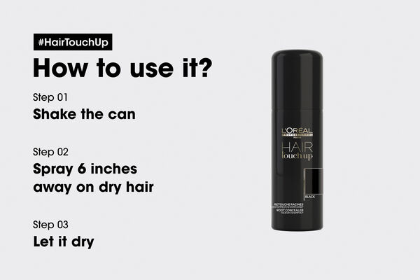 L'Oréal Professionnel Hair Touch Up Black