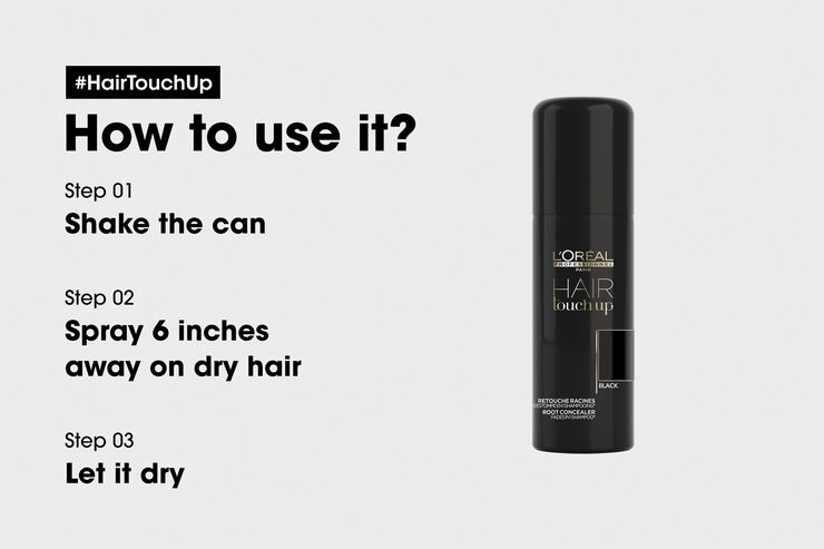 L'Oréal Professionnel Hair Touch Up Black