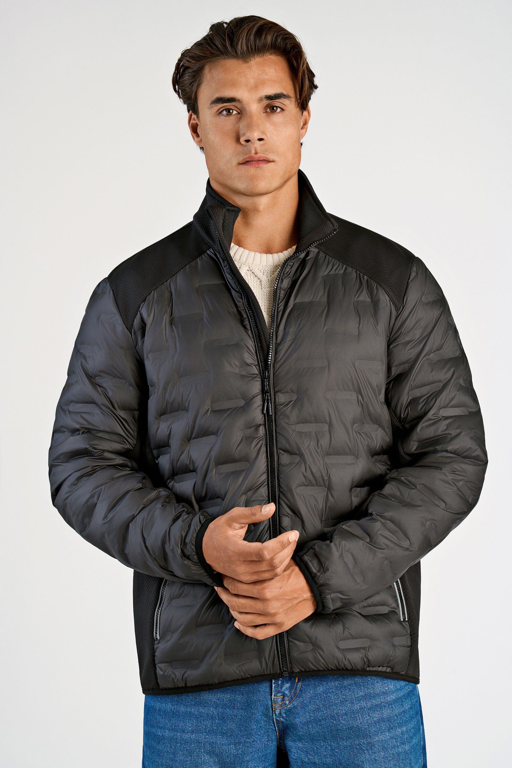 Functional hybrid jacket