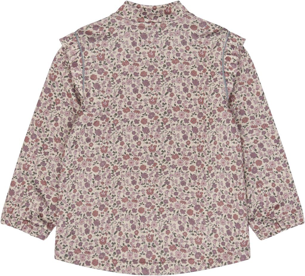 Soft Thermal Set Warm Frill AOP