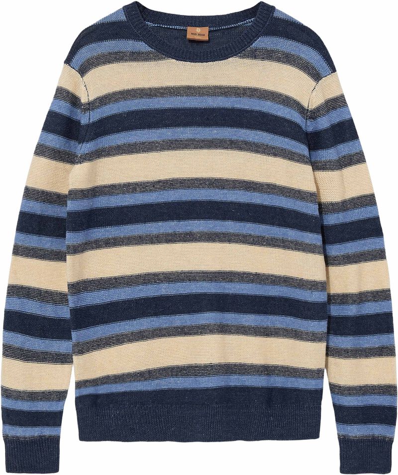 Laporte Linen Crew Neck Knit