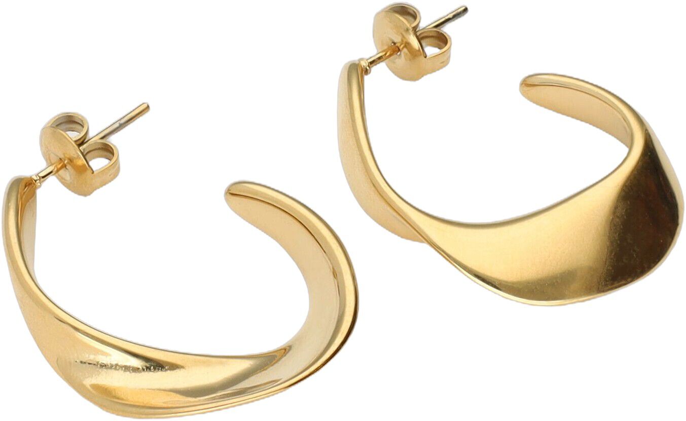 Earring hoops twist