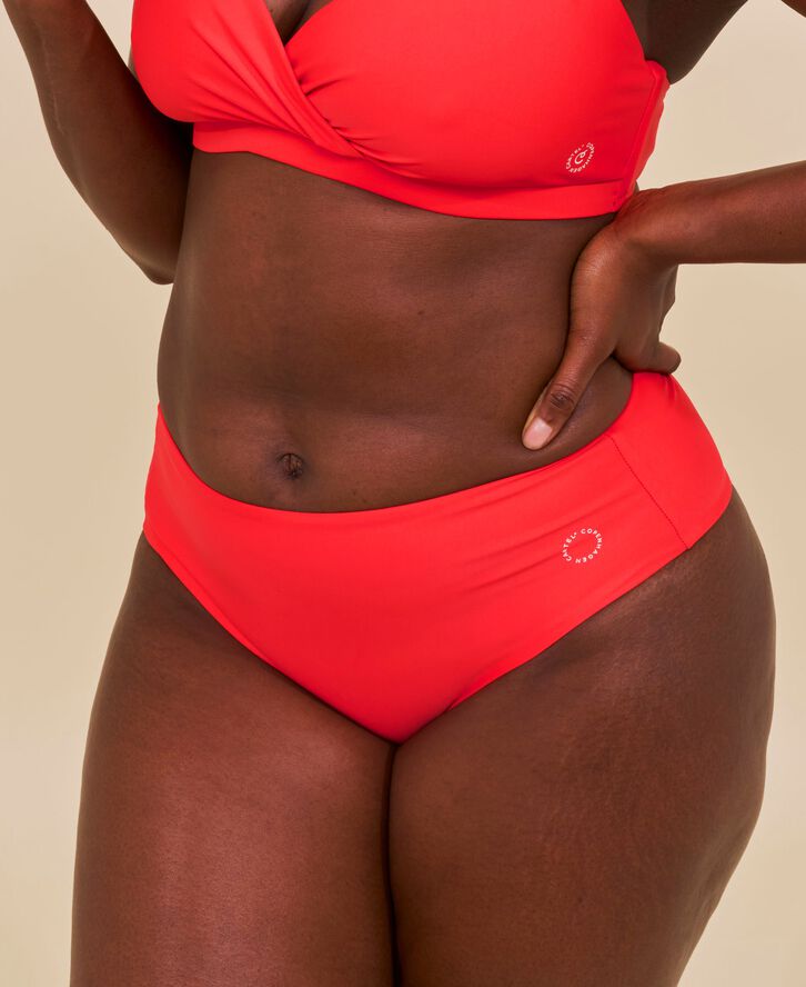 Ubud højtaljet bikini underdel - Teal