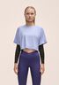 Laser Mesh Crop top