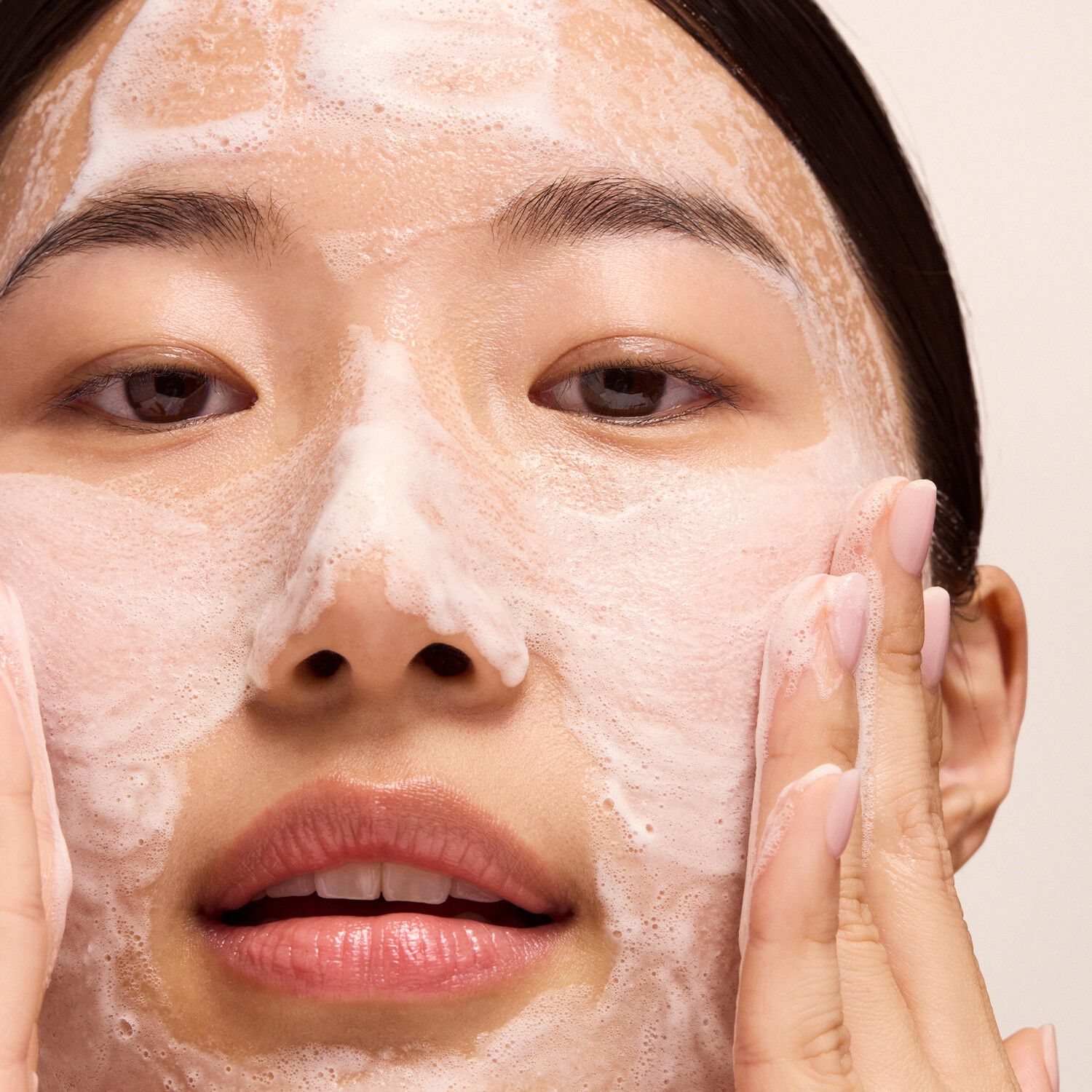 Balance Mode Rice Foaming Deep Cleanser - Skummende ansigtsrens til fe