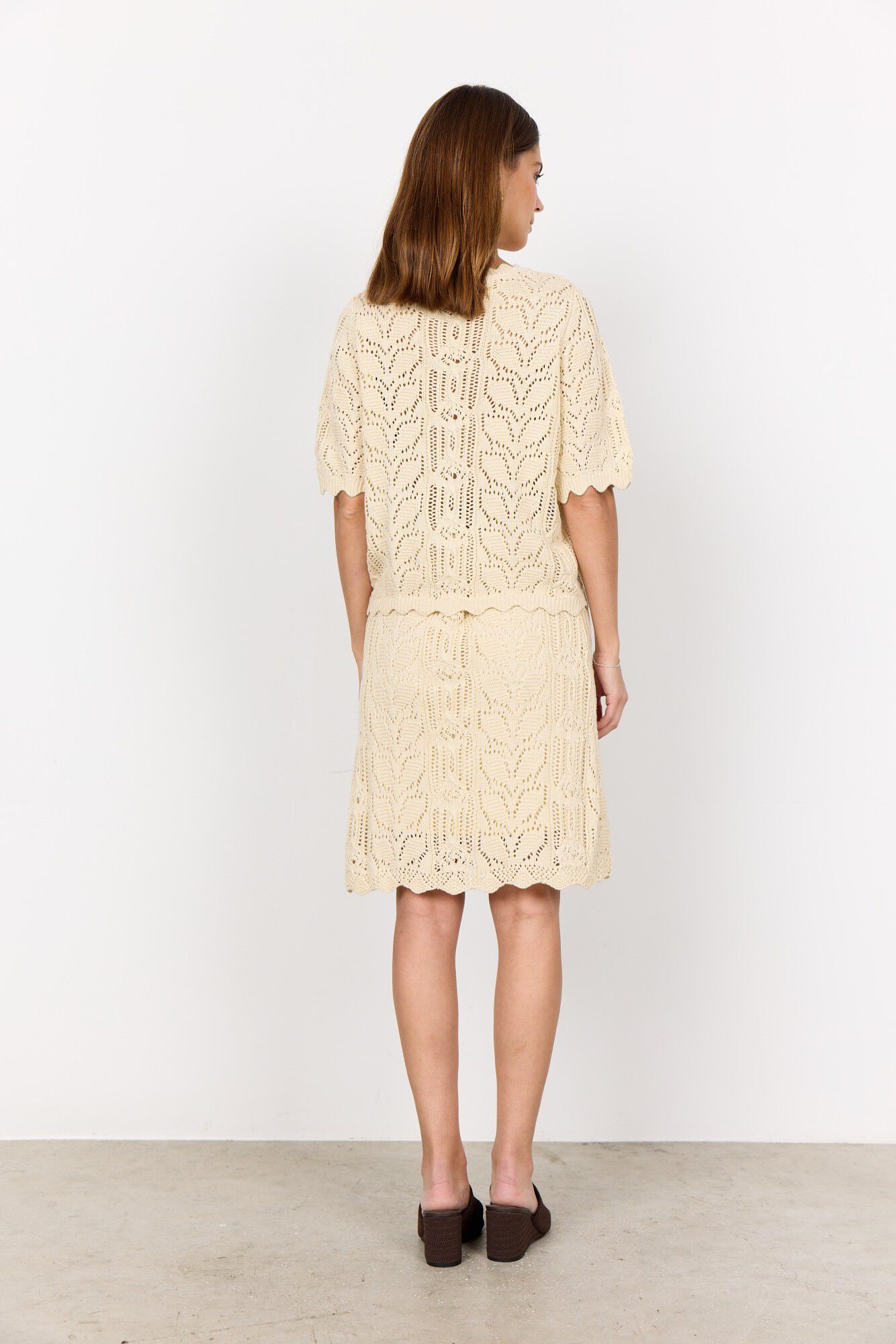 SC-PERRY 9 Cardigan Creme