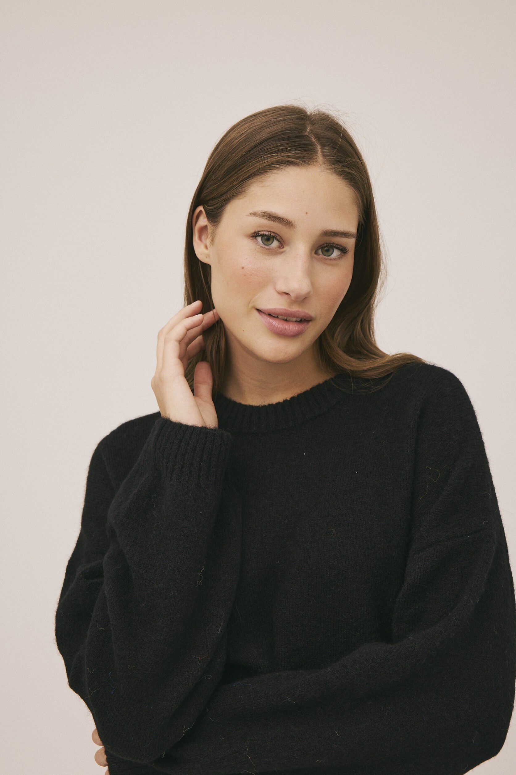 Cindi 8 Striksweater - Alpakamix RWS