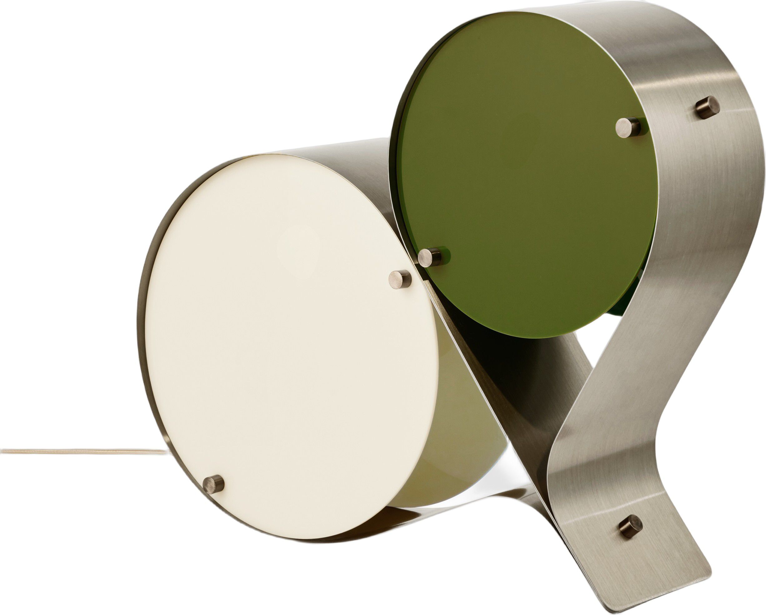 Coppia Table Lamp, Steel, EU Base: Bronze Steel, Shade: Ivor