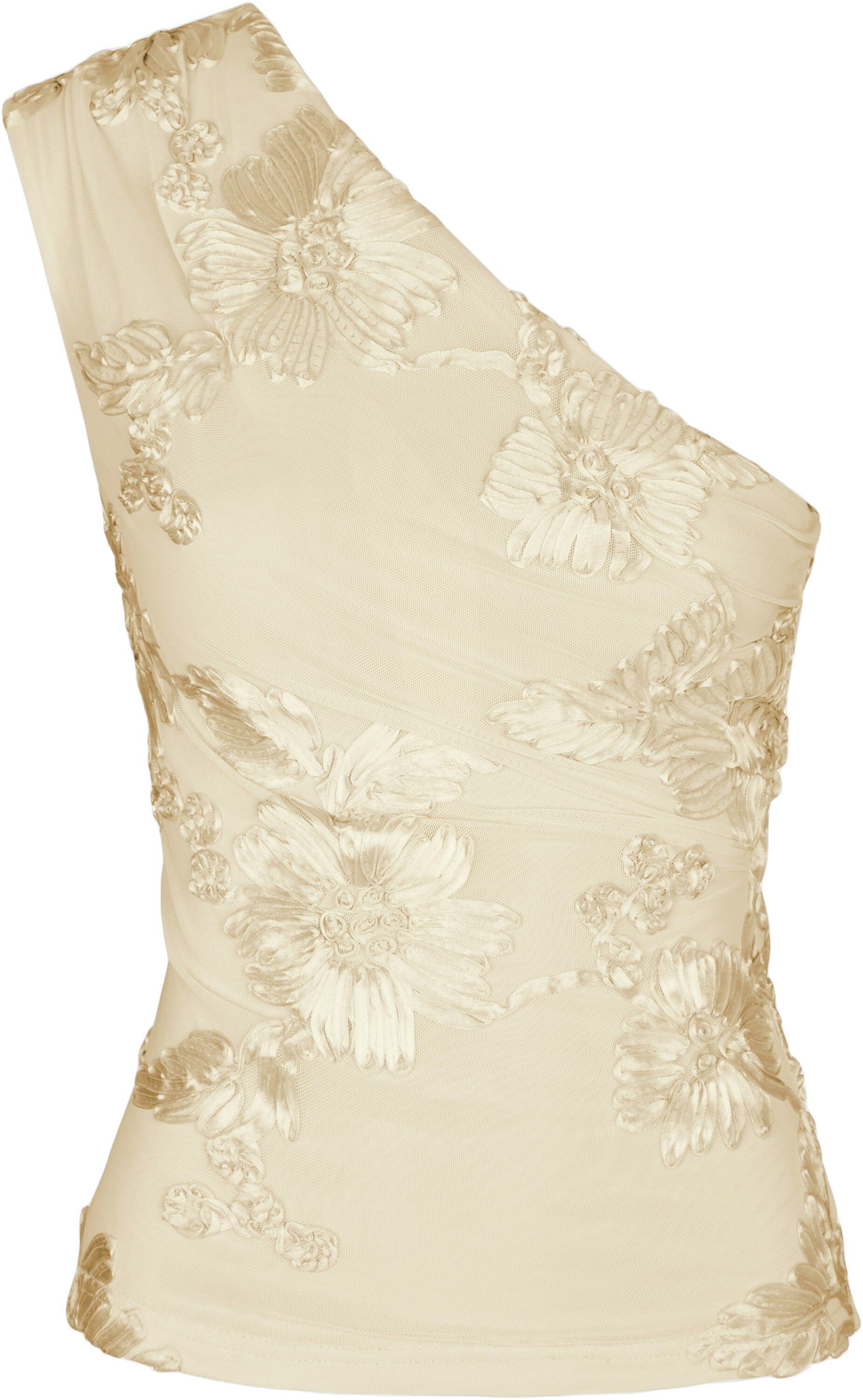 Florini Big Flower Mesh Top