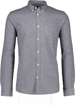 M&eacute;lange brushed shirt L/S