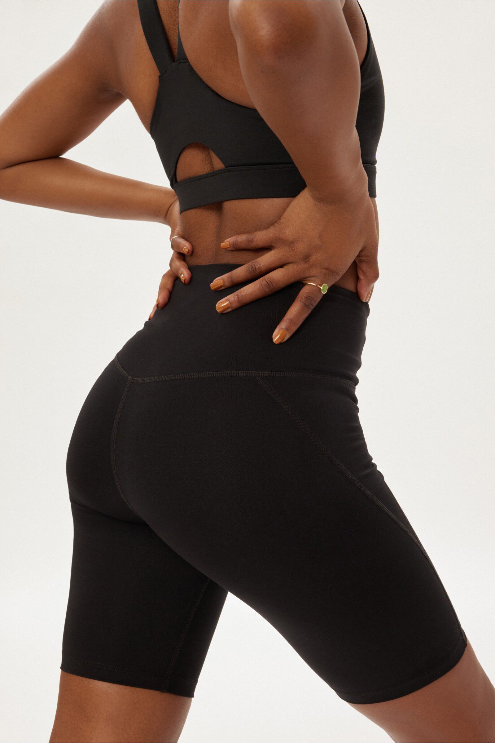 Compressive High-Rise Bike Shorts