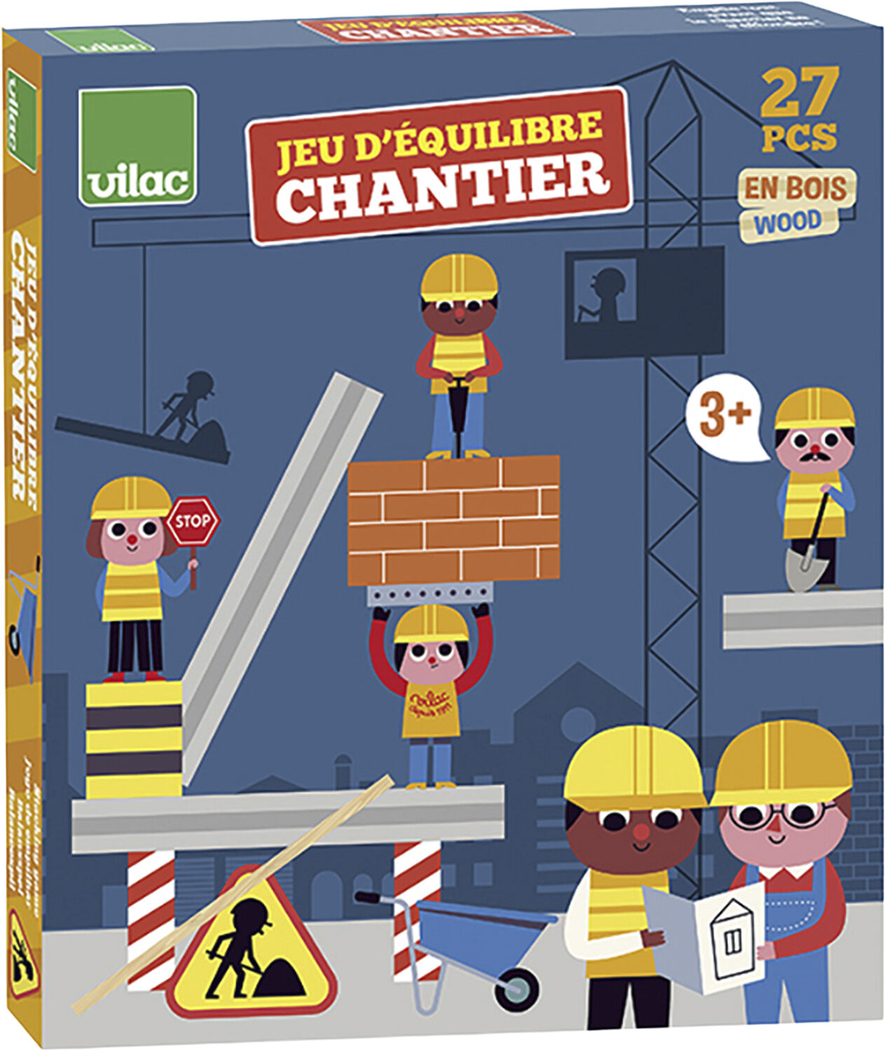 Vilac - Balancespil - Byggepladsen af Ingela P. Arrhenius