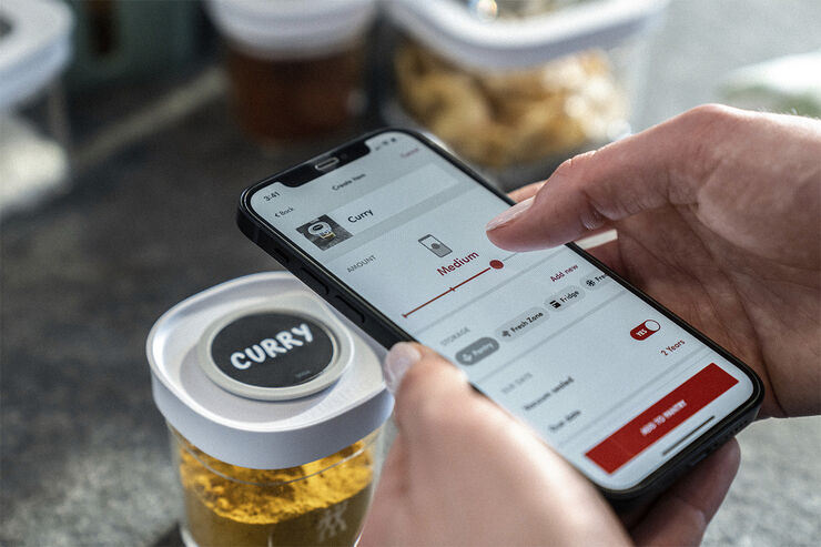 Fresh & Save CUBE Sæt XS3 gennemsigtig-hvid