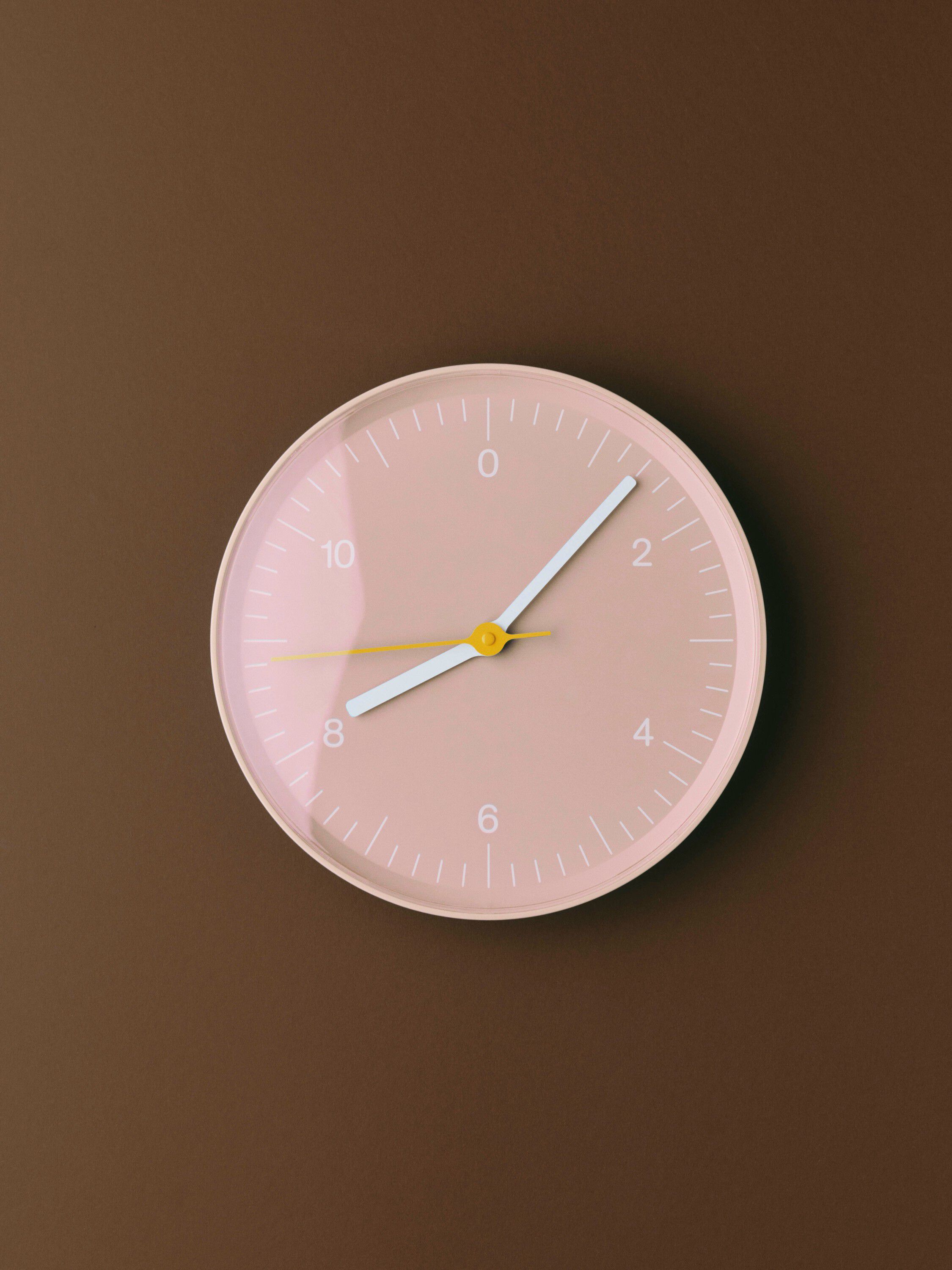 Wall Clock Recycled-Pink