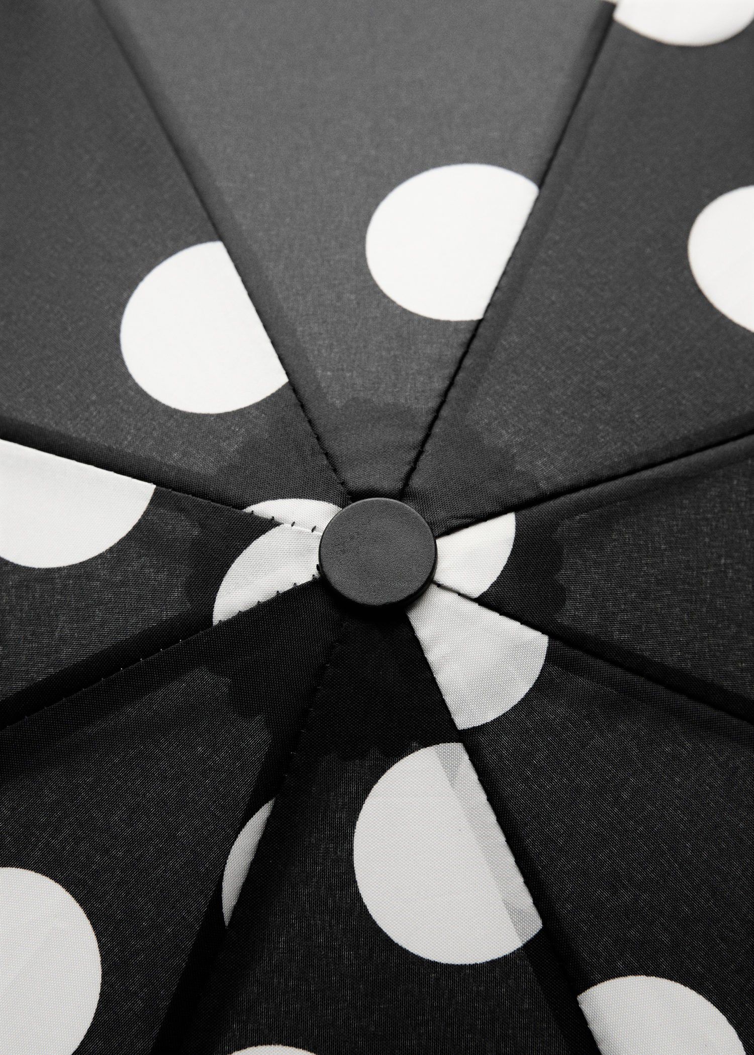 Polka-dot print umbrella