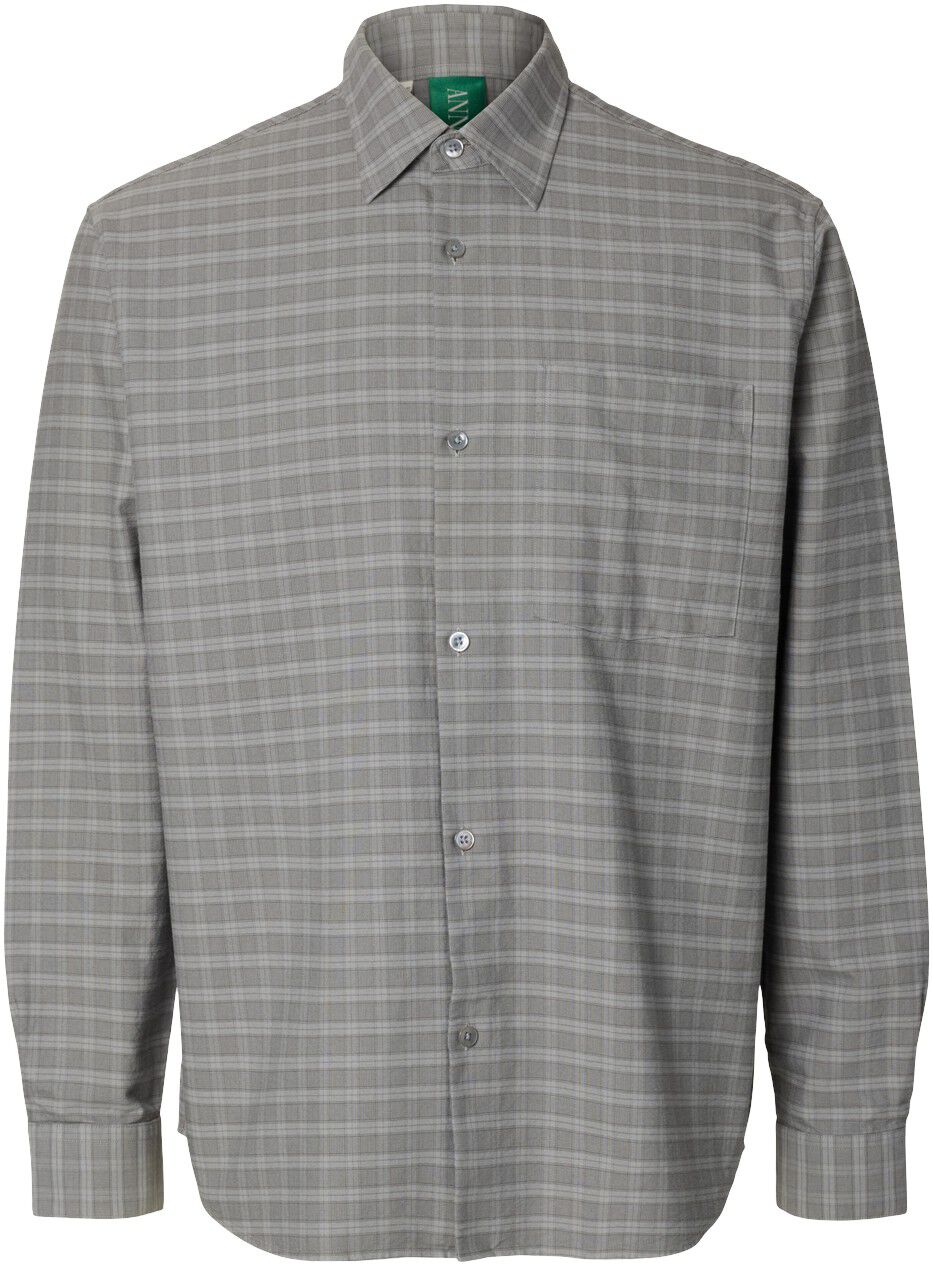 ANRASLUND MIX OXFORD LS SHIRT