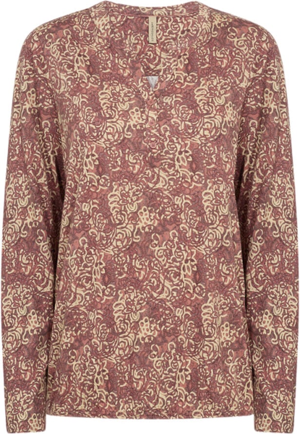 SC-FELICITY AOP 491 Bluse Rosa
