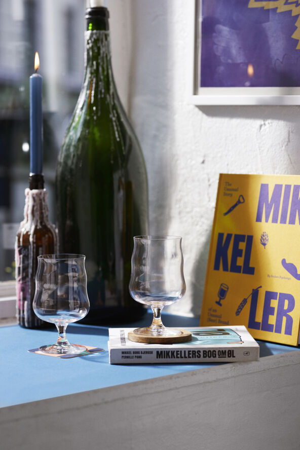 Mikkeller Universalt Ølglas 40 cl klar 2 stk.