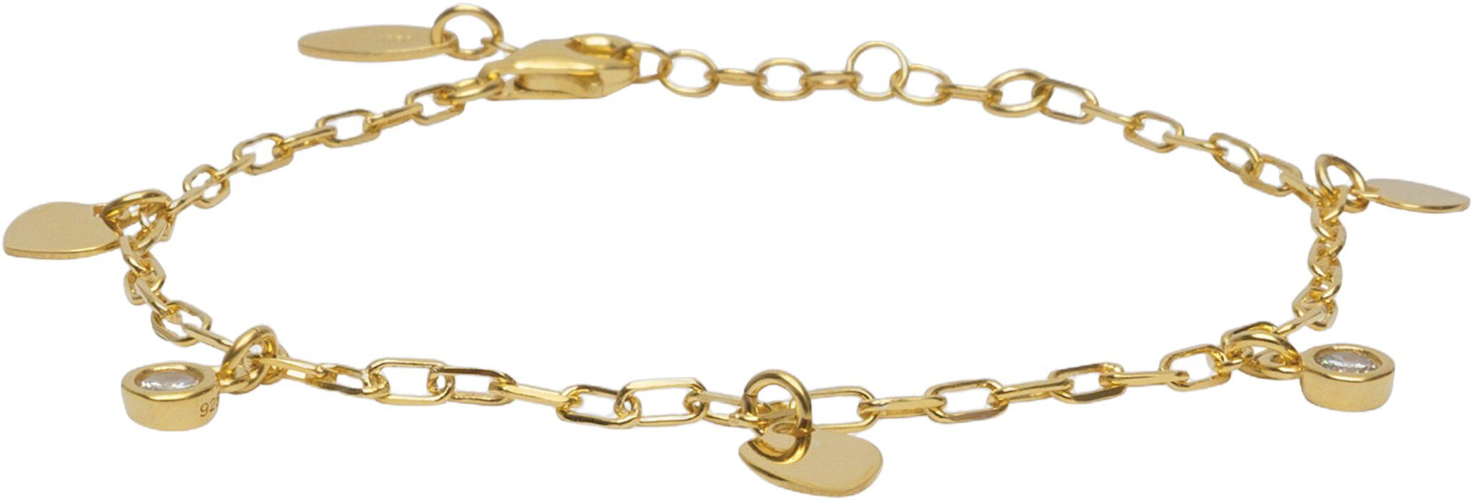 Heart Bracelet - Gold