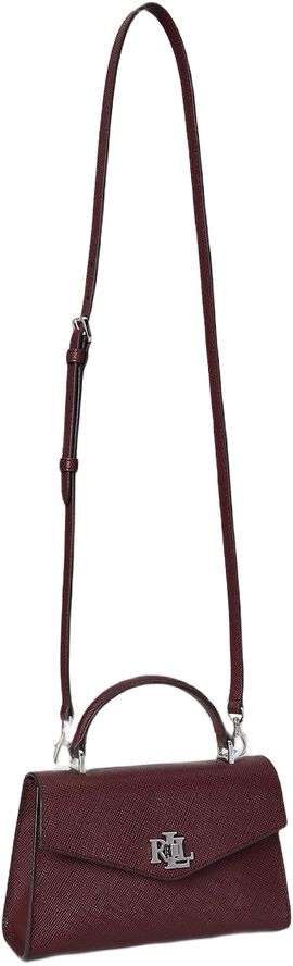 Crosshatch Leather Small Farrah Satchel