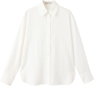 Straight lyocell shirt
