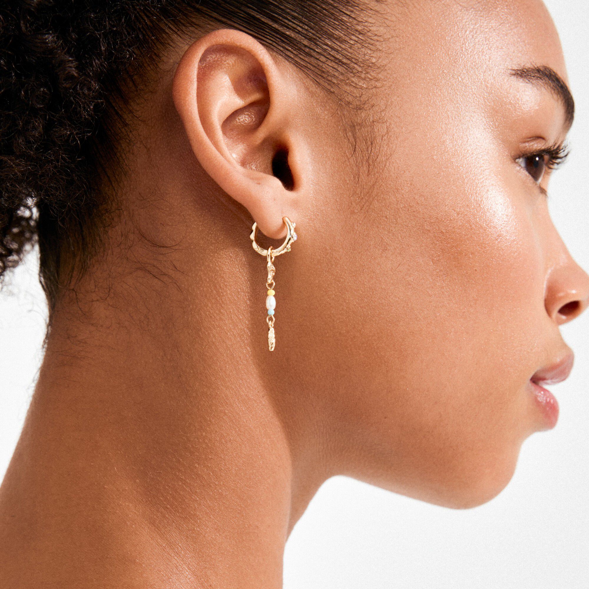 ELLINGTON &oslash;reringe guldbelagt