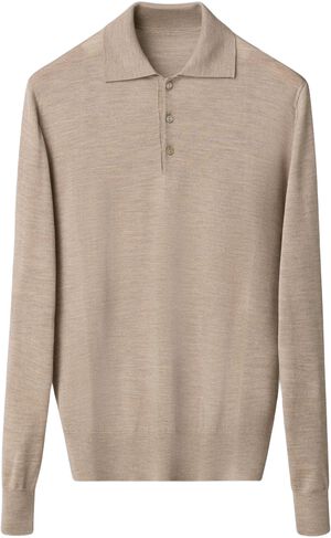 Fine Knit Merino Polo Shirt