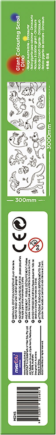 mierEdu - K&aelig;mpebanner til farvel&aelig;gning - Dinosaurer