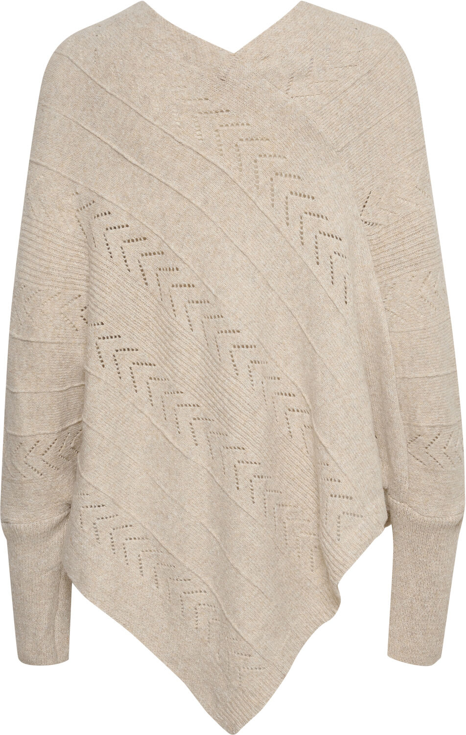 CRHoliday Knit Poncho