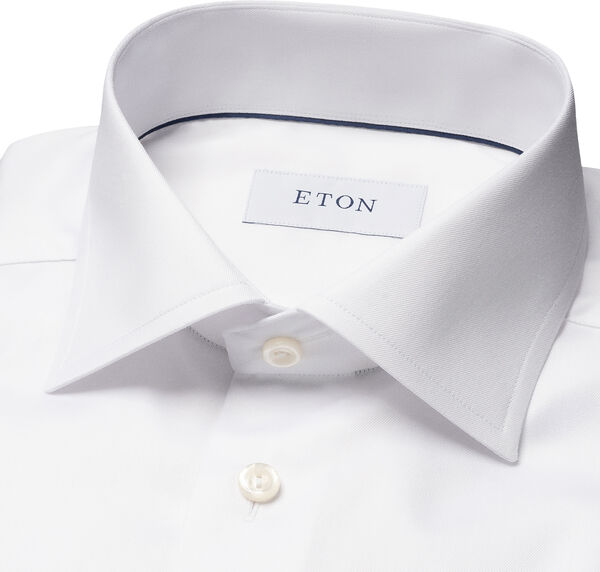 Contemporary Fit Light Blue Signature Twill Shirt