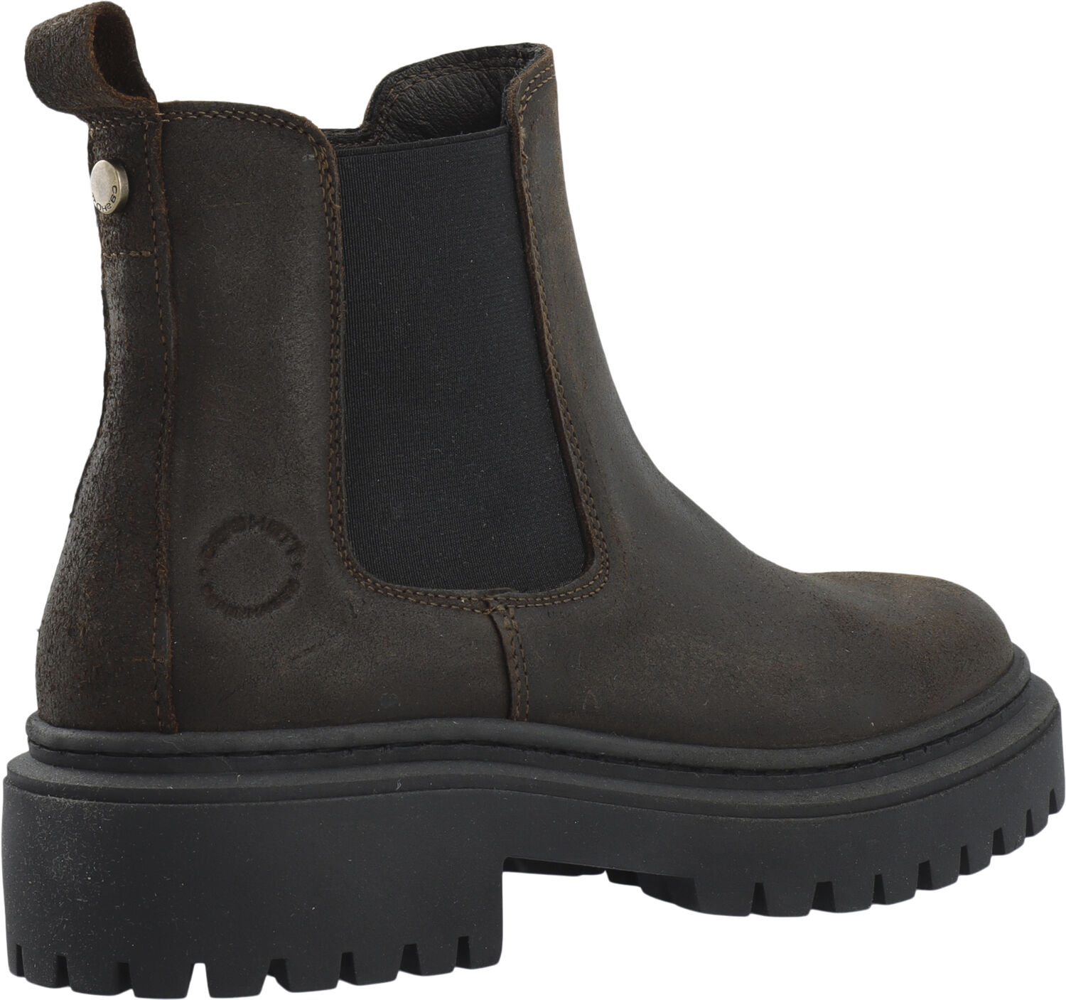 CASLEA Chelsea Boot W. Inside Zip Oil Suede