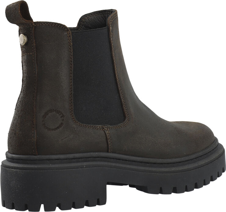 CASLEA Chelsea Boot W. Inside Zip Oil Suede