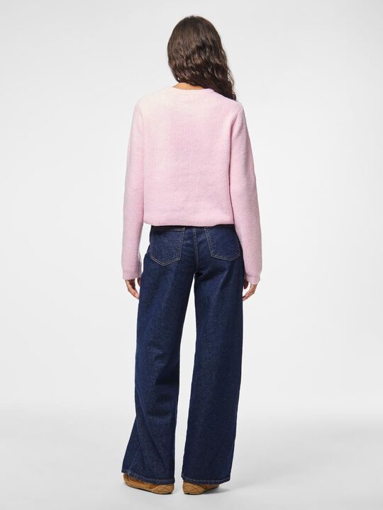 PCSILLY LS O-NECK KNIT CARDIGAN NOO