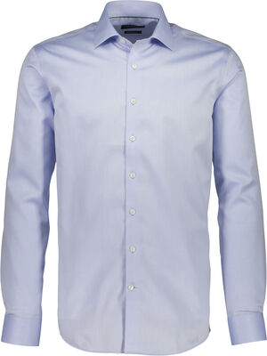 Plain fine twill shirt LS