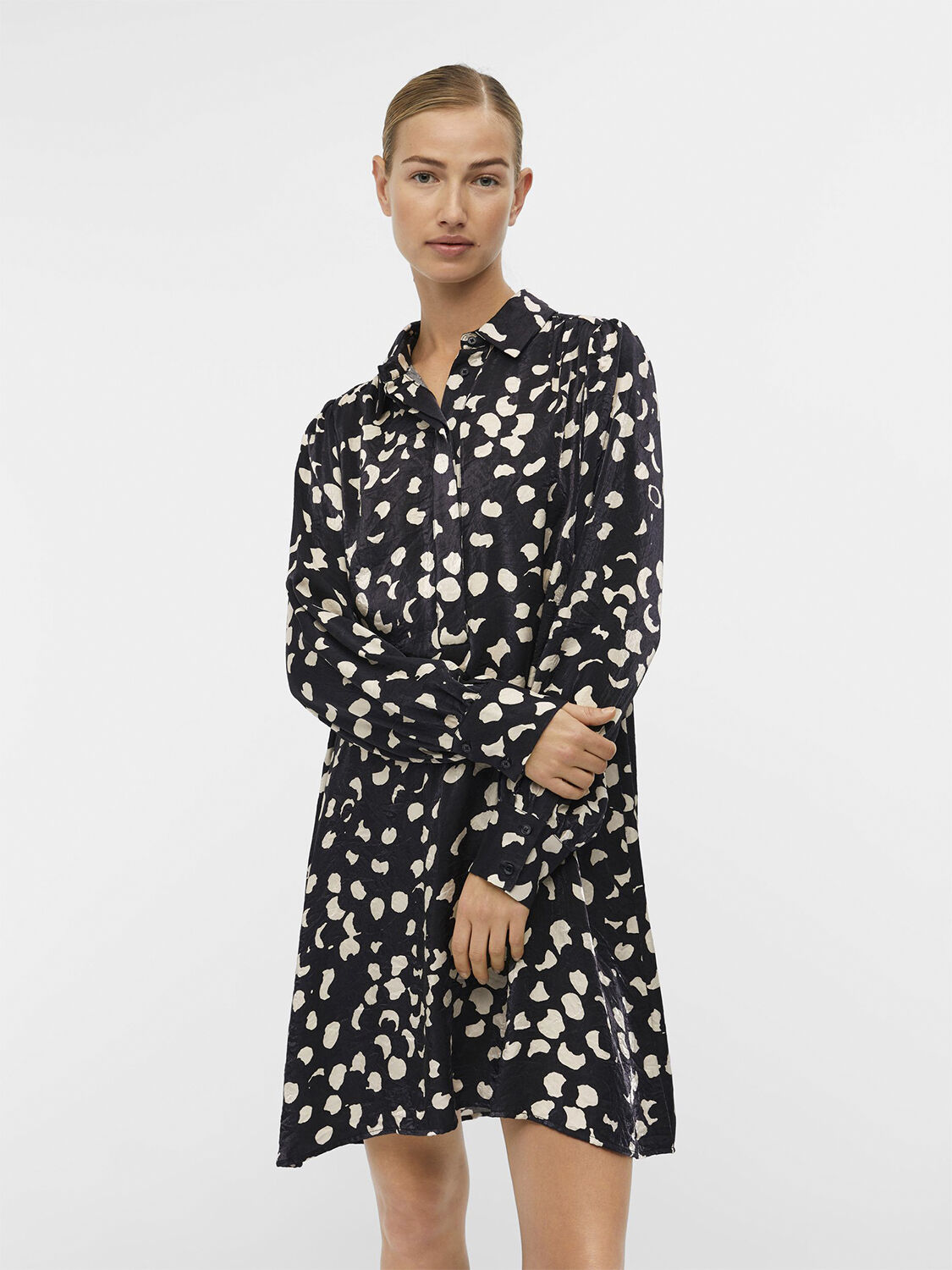 OBJOMIKA L/S DRESS 129