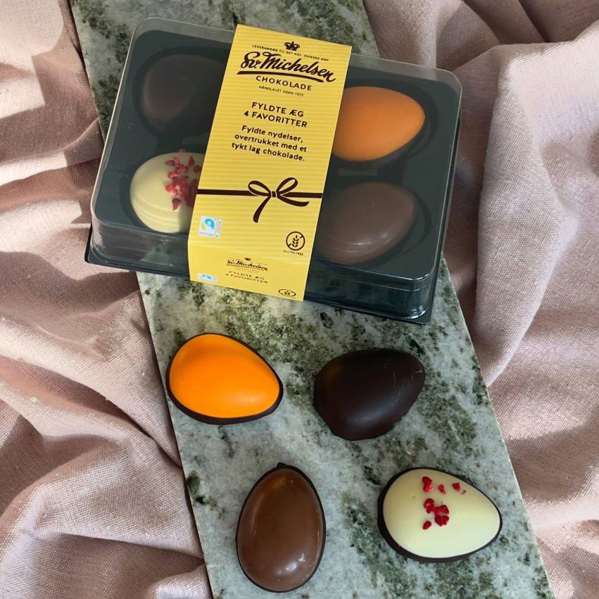 4 store fyldte &aelig;g. Mix af de bedste