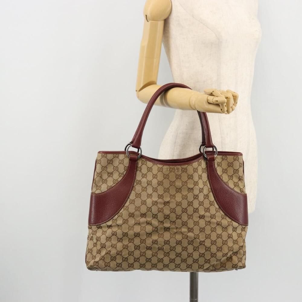 Gucci Vintage Gucci Tote - Beige W 39cm x H 27cm x D 5cm | Magasin.dk