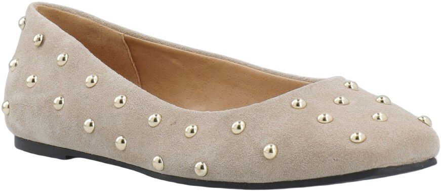 CASRUBY Studded Ballerina Suede