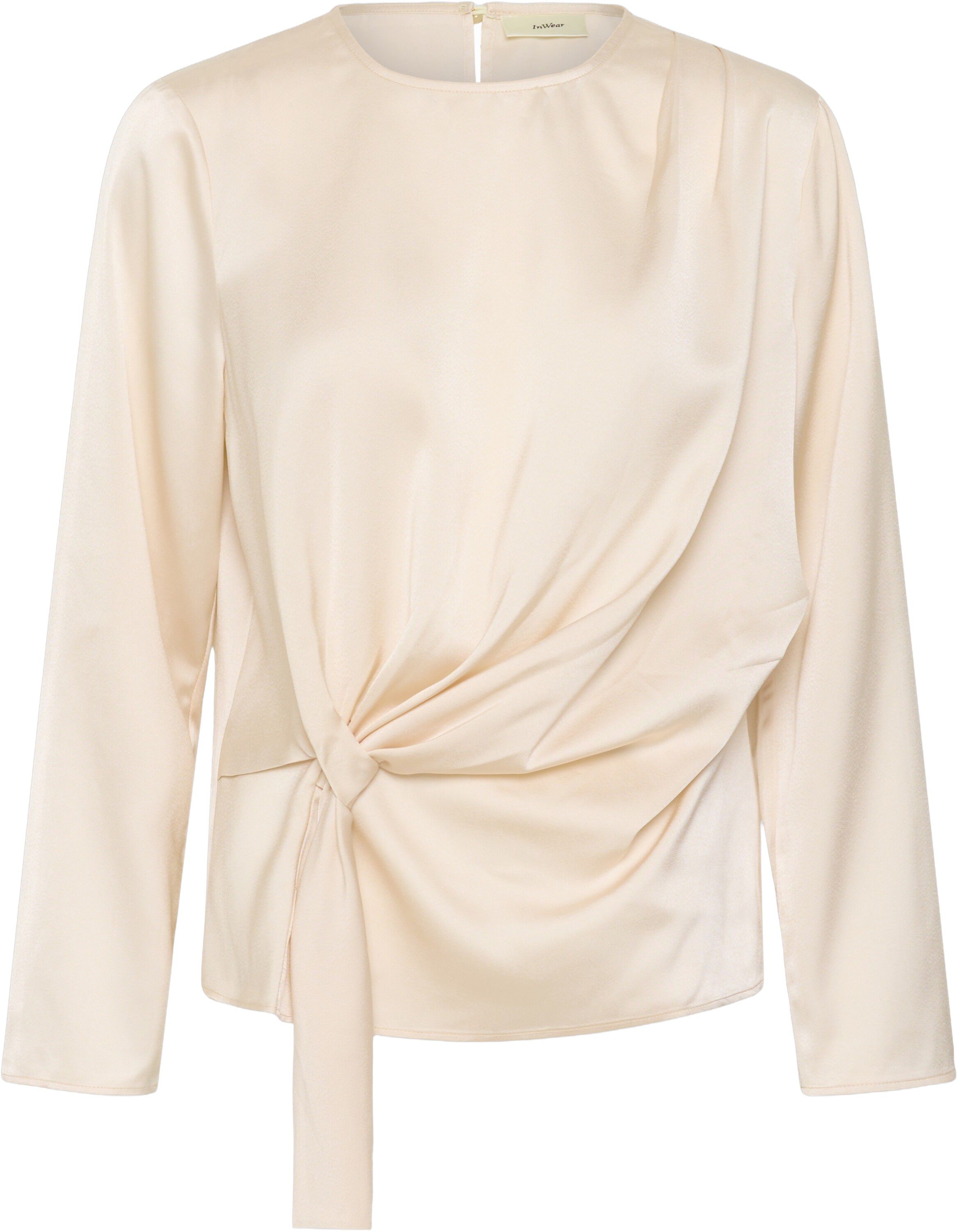 SATINEIW KNOT BLOUSE