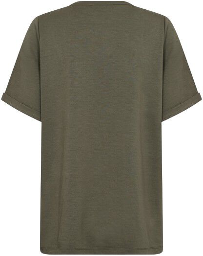 Curvy WA-SABINA 102 T-shirt M&oslash;rk brun