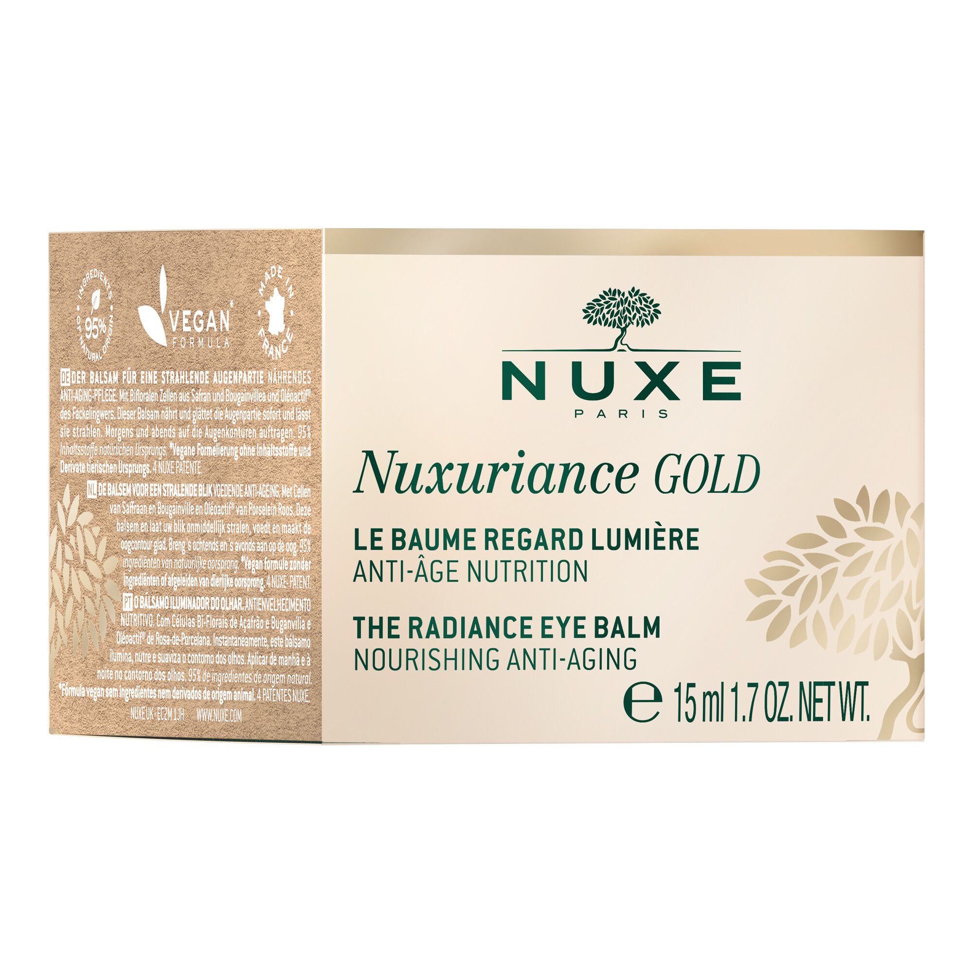 **NUXURIANCE GOLD EYE BALM 15 ML