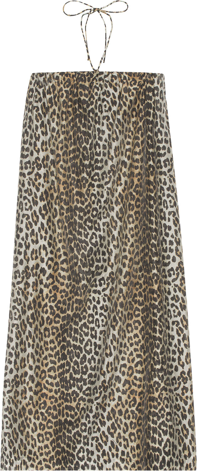 Sheer Voile Maxi Strap Dress