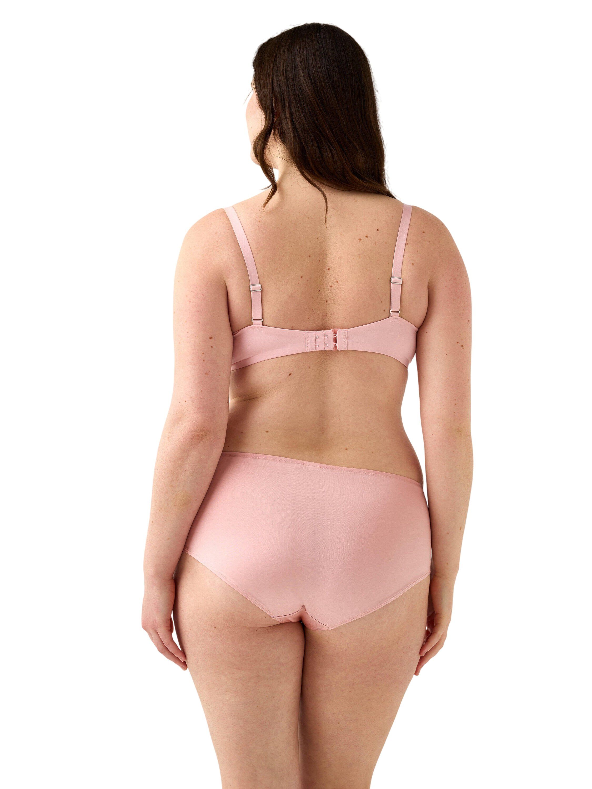 Briefs with a regular waist and lac